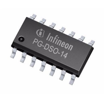 Infineon CAN-Transceiver, 1.0Mbit/s 1 Transceiver Sleep 80 MA, PG-DSO-14 14-Pin