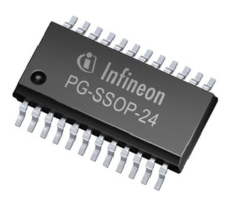 Infineon Motor Driver IC TLE8080EMXUMA1, SSOP, 24-Pin, 6A, 18 V