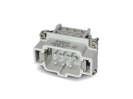 Amphenol Industrial C146 Industrie-Steckverbinder Kontakteinsatz, 6-polig 16A Stecker, Stifteinsatz Für Anschlüsse