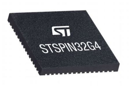 STMicroelectronics Motor Driver IC STSPIN32G4TR, FPN, 64-Pin, 20mA, 4 V, BLDC, Halbbrücke