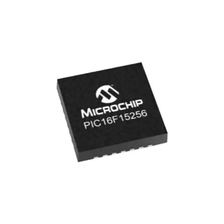 Microchip Microcontrolador PIC16F15256-I/STX, Núcleo PIC De 8bit, 32MHZ, VQFN De 28 Pines