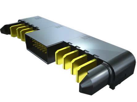 Samtec ET60T Leiterplatten-Stiftleiste Gewinkelt, 8-polig / 3-reihig, Raster 2.54mm