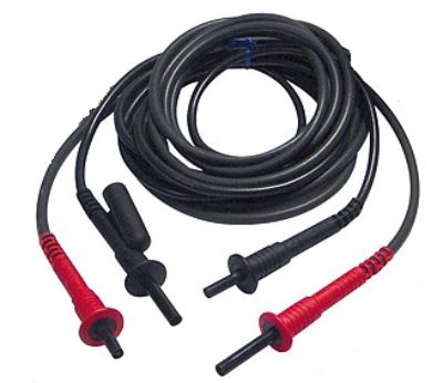 Chauvin Arnoux Cable De Medidor De Aislamiento P01295231 Para Usar Con Comprobador De Aislamiento C.A 6505, C.A 6545,