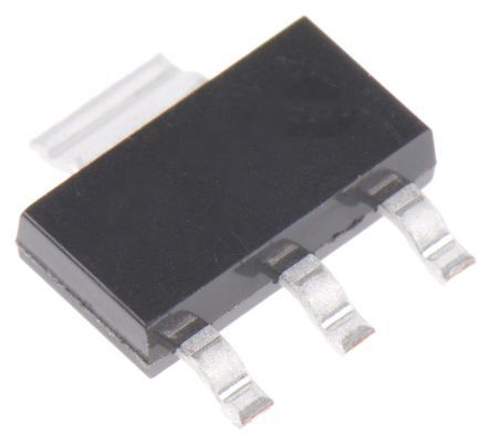 Onsemi MOSFET Canal N, SOT-223 2 A 500 V, 3 Broches