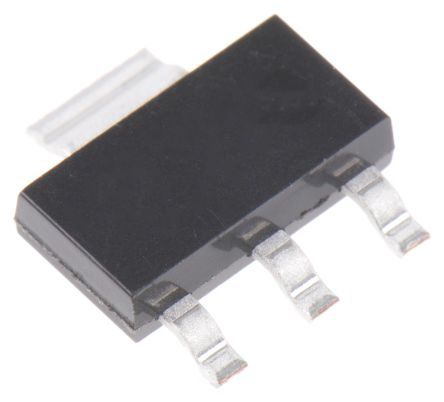 Onsemi UniFET II FDT4N50NZU N-Kanal, SMD MOSFET 500 V / 2 A, 3-Pin SOT-223