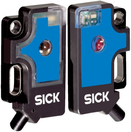 Sick Sensore Fotoelettrico Rettangolare, A Fascio Diretto, Rilevamento 500 Mm, Uscita PNP