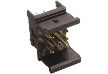 HARTING Conector Macho Para PCB Serie Har-Modular De 9 Vías, 3 Filas, Paso 2.54mm