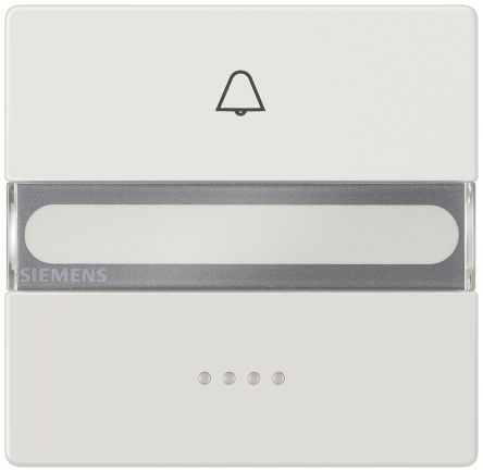 Siemens Thermoplast Frontplatte & Montageplatte Weiß
