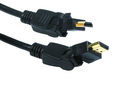 RS PRO Male HDMI To Male HDMI Cable, 1m