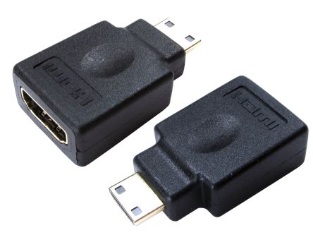 RS PRO Mini-HDMI-Stecker Auf HDMI-Buchse HDMI-Adapter Male Mini HDMI - Female HDMI
