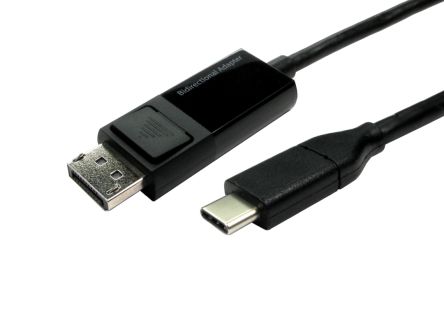 RS PRO Cable DisplayPort, Con. A: DisplayPort Macho, Con. B: USB C Macho, Long. 1m