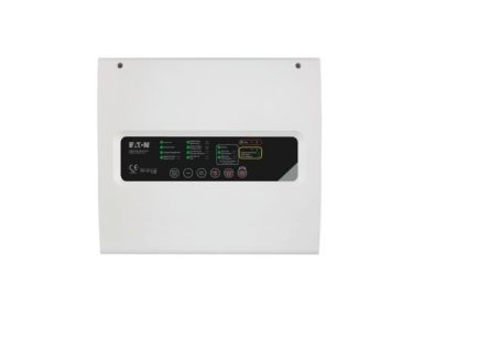 Eaton Panel De Control De Alarma De Incendios EFBW8ZFLEXI, 8 Zonas,, Reajuste Automático