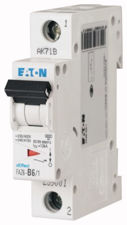 Eaton Moeller Leitungsschutzschalter Typ C, 1-polig 750mA XEffect DIN-Schienen-Montage