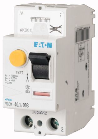 Eaton Moeller RCCB, 2-polig, 25A, 30mA Typ AC 230V Ac