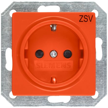 Siemens Steckdose Buchse Orange, 250 V / 16A IP20