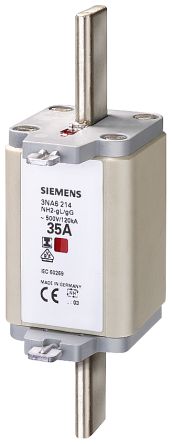 Siemens 35A Centred Tag Fuse, NH2, 500V