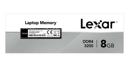 Lexar Memoria RAM 8 GB No Ordenador Portátil, 3200MHZ