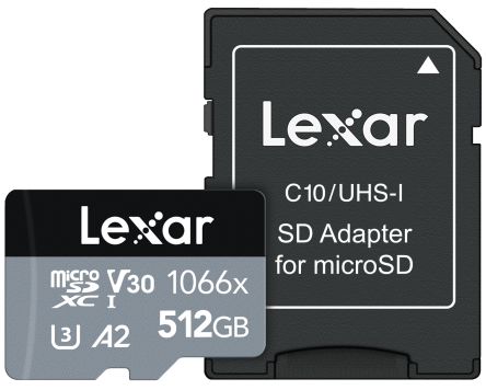 Lexar Carte SD 512 Mo MicroSDXC