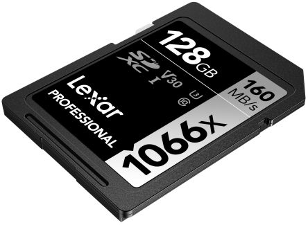 Lexar Silver SDXC SD-Karte 128 GB Class 10, TLC