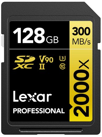 Lexar Gold SDHC SD-Karte 128 GB Class 10, TLC