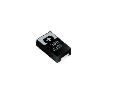 Panasonic TPF Kondensator, Tantal, 150μF, 6.3V Dc SMD, ±20%, Gehäuse D3L