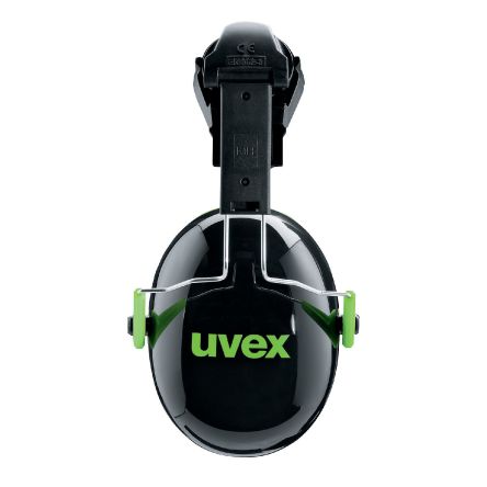 Uvex Casque Anti-bruit Série K Coquille 27dB Noir, Vert