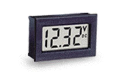 Murata DMS-20LCD-0/1 Series Digital Panel Voltmeter DC, LCD Display 3.5-Digits