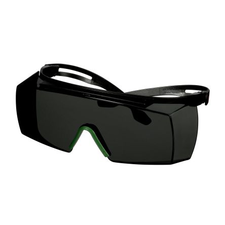 3M 3700 Schutzbrille Überbrille Linse Grau, Kratzfest Mit UV-Schutz