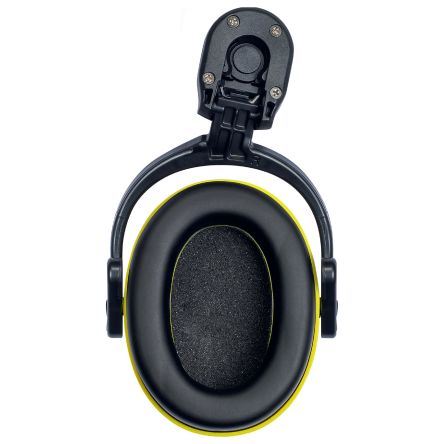Uvex Pheos Ear Defender With Helmet Attachment, 30dB, Black, Yellow