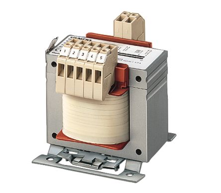 Siemens 面板安装变压器, 初级:420V, 次级:230V, 250VA, DIN 导轨