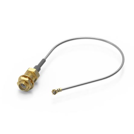 Wurth Elektronik Female SMA To Male UMRF Coaxial Cable, 250mm, Terminated