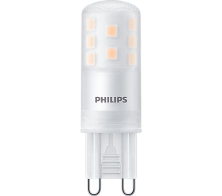 Philips Lighting G9 LED胶囊灯泡, CorePro系列, 240 V, 2.6 W, 2700K, 暖白色, 可调光, 胶囊形