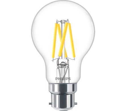 Philips Lighting Ampoule à LED E27 Philips, 3,4 W, 2200 K, 2700 K, Lueur Chaude, Gradable