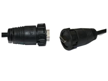 RS PRO 4K Male HDMI To Male HDMI Cable, 2m