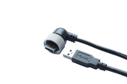 RS PRO USB-Kabel, USBA / USBA, 2m USB 3.0 Schwarz