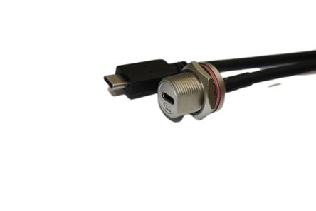 RS PRO USB-C-Steckverbinder 3.1 C Buchse, Tafelmontage