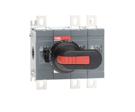 ABB OT Pole Base Mounting Switch Disconnector - 200A Maximum Current, 200kW Power Rating, IP65