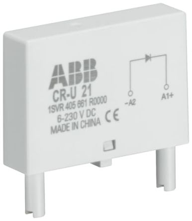 ABB CR-U Schnittstellenmodul 6 → 220V Dc Leiterplattenmontage