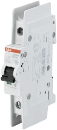 ABB Interruptor Automático 1P, 10A, Curva Tipo K SU201M-K10, System Pro M Compact, Montaje En Carril DIN