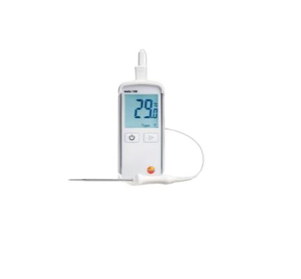 Testo Digital Thermometer, 108, Handheld, Bis +300°C ±0,5 °C Max, Messelement Typ Thermoelement Typ K