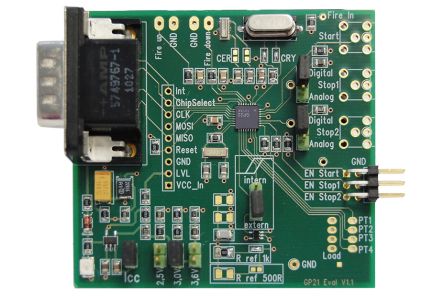 ScioSense TDC-GP22 Evaluation System For TDC-GP22 Time-to-Digital Converter Entwicklungskit,