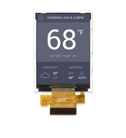 Displaytech DT028CTFT-PTS2 IPS TFT TFT LCD Display / Touch Screen, 2.8in QVGA, 240 X 320pixels
