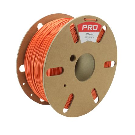 RS PRO PET 3D-Drucker Filament Zur Verwendung Mit Gängige Desktop-3D-Drucker, Orange, 1.75mm, FDM, 1kg