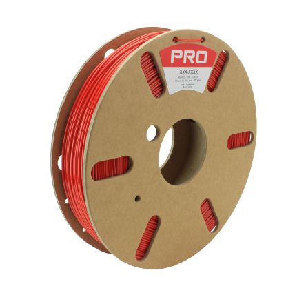 RS PRO PET 3D-Drucker Filament Zur Verwendung Mit Gängige Desktop-3D-Drucker, Rot, 1.75mm, FDM, 500g