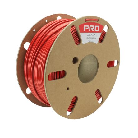 RS PRO PET 3D-Drucker Filament Zur Verwendung Mit Gängige Desktop-3D-Drucker, Rot, 2.85mm, FDM, 1kg