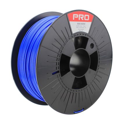 RS PRO Robustes PLA 3D-Drucker Filament Zur Verwendung Mit Gängige Desktop-3D-Drucker, Blau, 1.75mm, FDM, 1kg