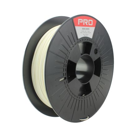 RS PRO Robustes PLA 3D-Drucker Filament Zur Verwendung Mit Gängige Desktop-3D-Drucker, Weiß, 1.75mm, FDM, 500g