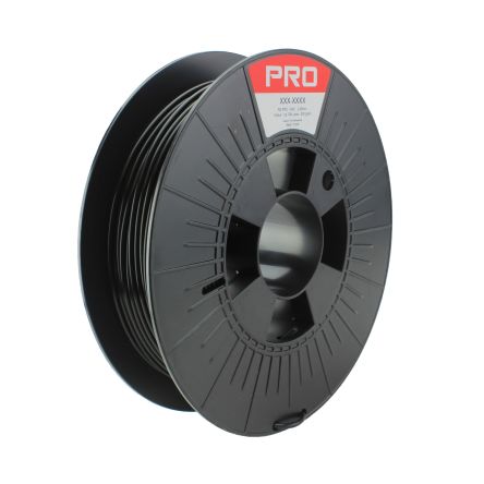 RS PRO Robustes PLA 3D-Drucker Filament Zur Verwendung Mit Gängige Desktop-3D-Drucker, Schwarz, 2.85mm, FDM, 500g