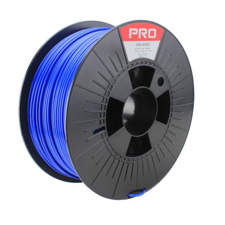RS PRO Filamento Para Impresora 3D FDM, PLA Resistente, 2.85mm, Azul, 1kg