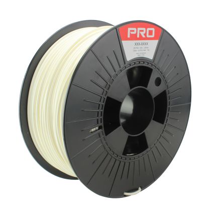 RS PRO Robustes PLA 3D-Drucker Filament Zur Verwendung Mit Gängige Desktop-3D-Drucker, Weiß, 2.85mm, FDM, 1kg